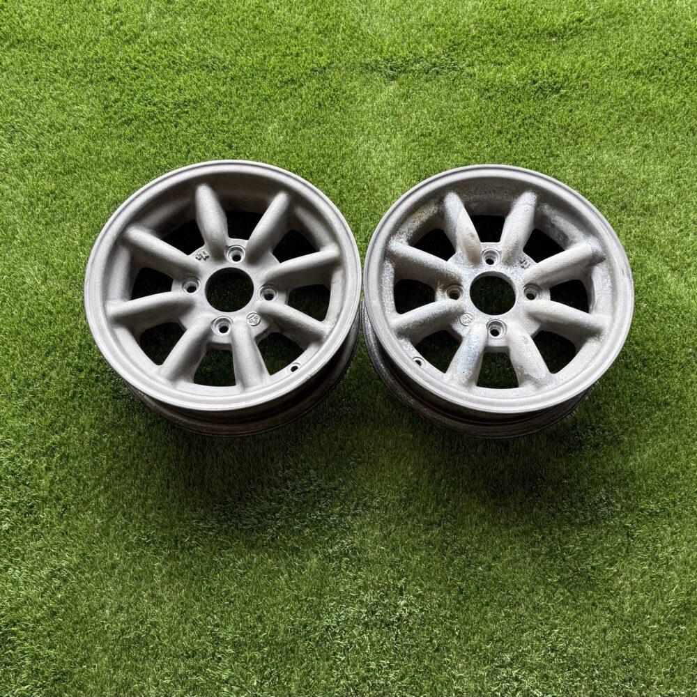 Black Magic Watanabe Pair 14 Inch 4x114.3 Wheels