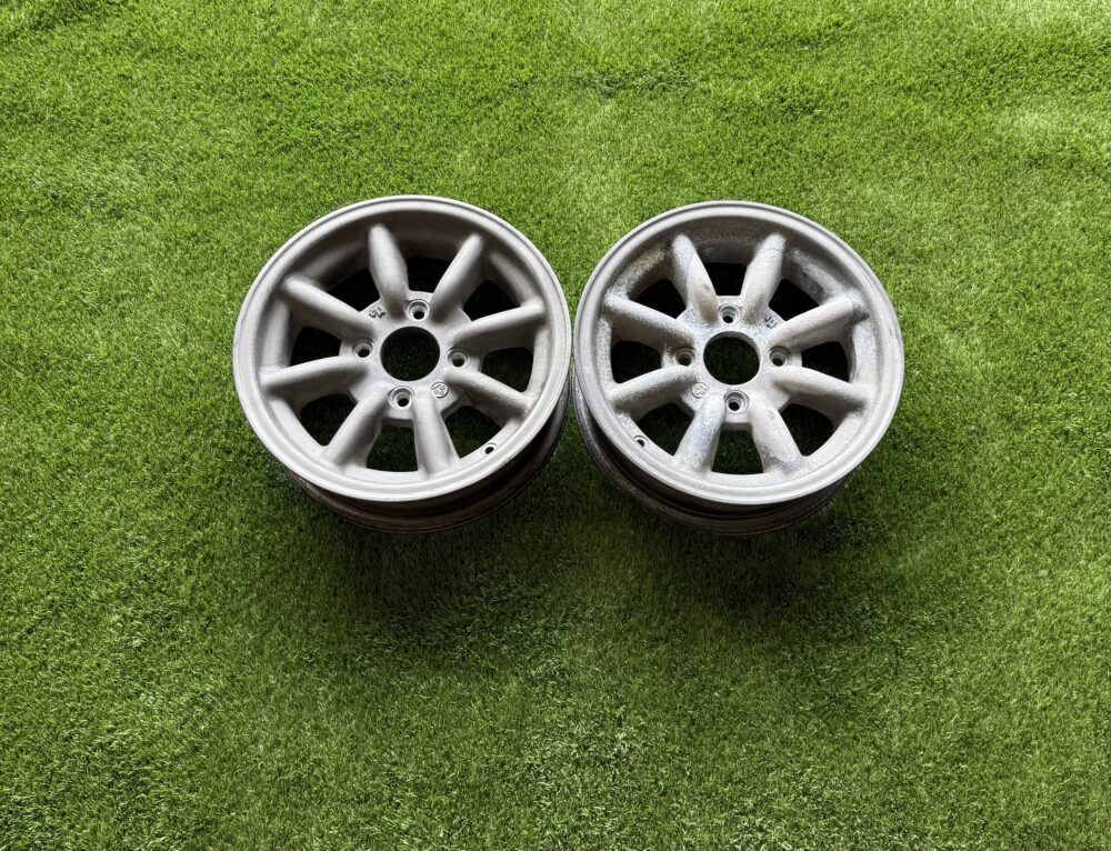 Black Magic Watanabe Pair 14 Inch 4x114.3 Wheels